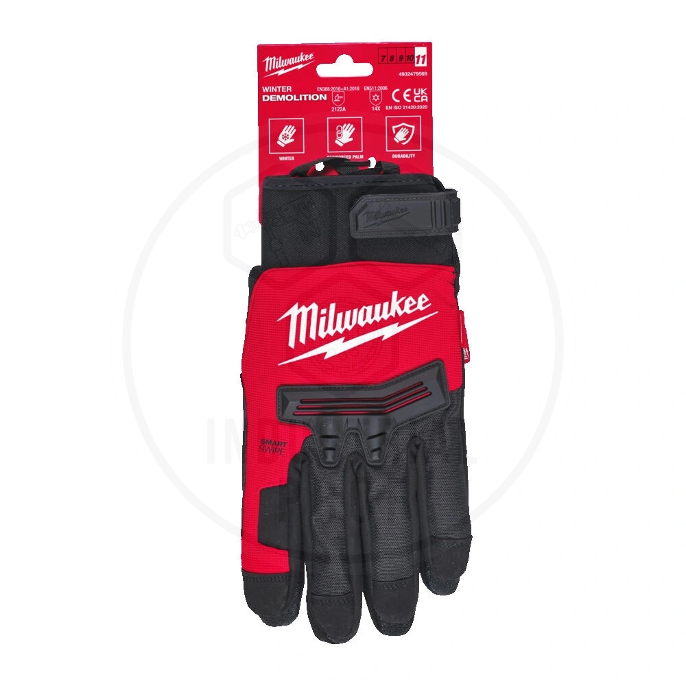 Перчатки зимние Winter Demolition 11/XXL Milwaukee 4932479569