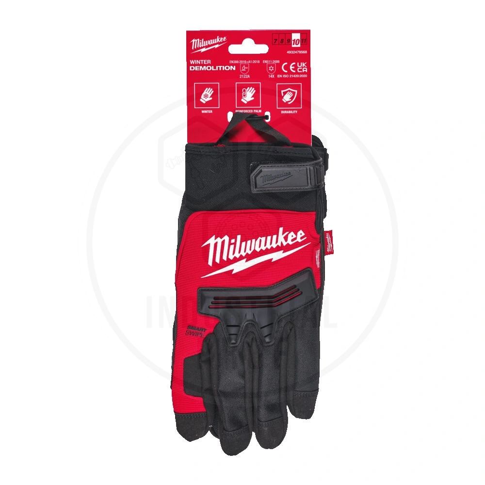 Перчатки зимние Winter Demolition 10/XL Milwaukee 4932479568