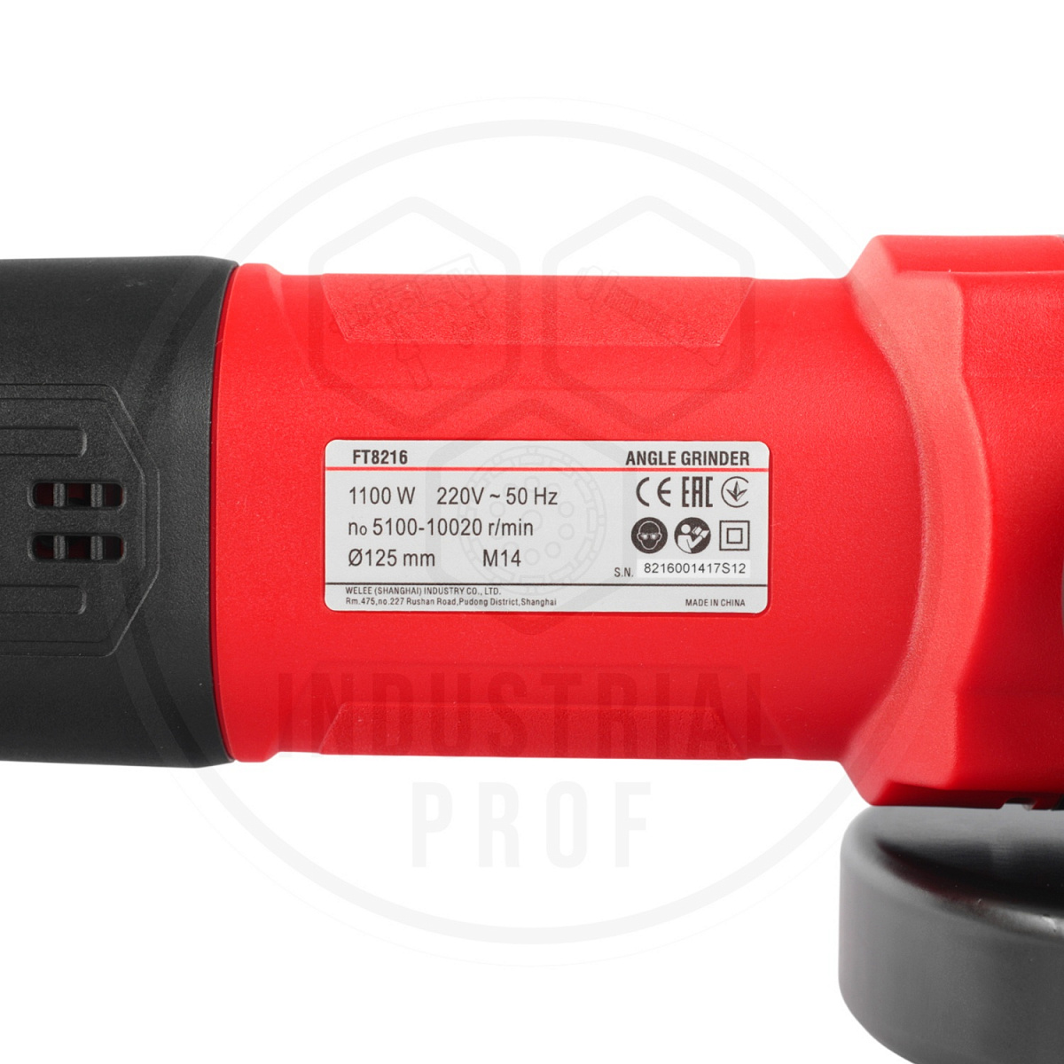 Угловая шлифмашина 125/1100 Вт CE Prof FELISATTI FT8216