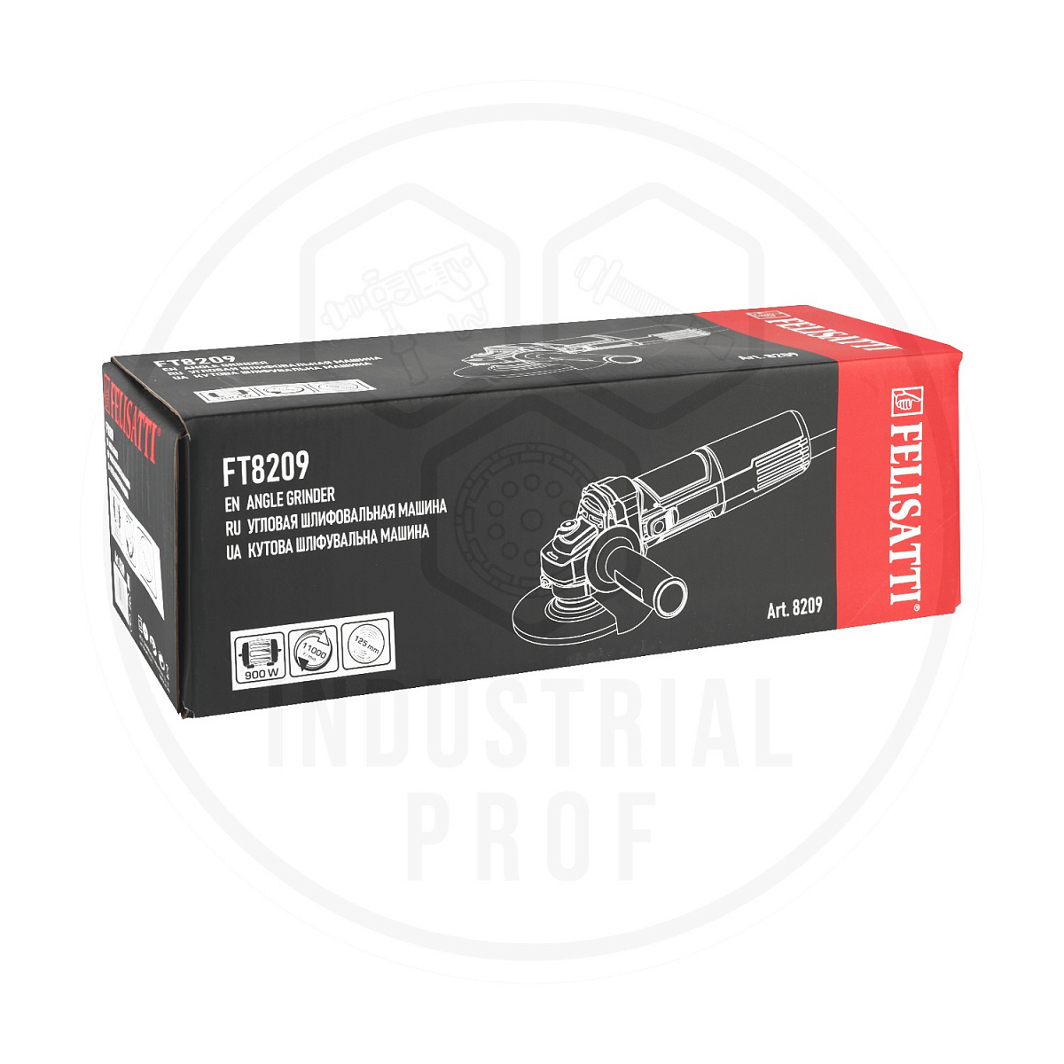 Угловая шлифмашина 125/900 ВтProf FELISATTI FT8209