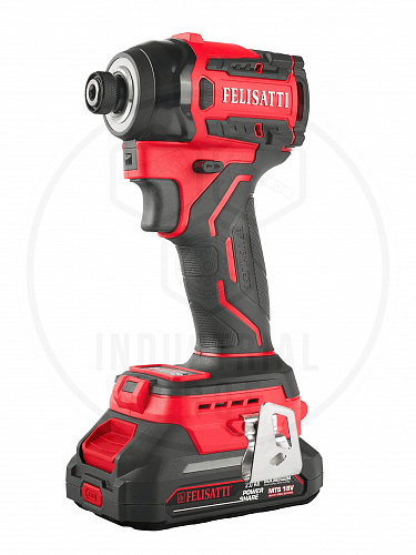 Винтоверт ударный 180Нм (кейс,2*2Ач,ЗУ) HD FELISATTI FT11788