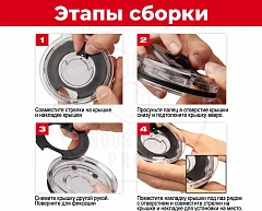 Термокружка THUMBLER красная 591 мл PACKOUT™ Milwaukee 4932479074